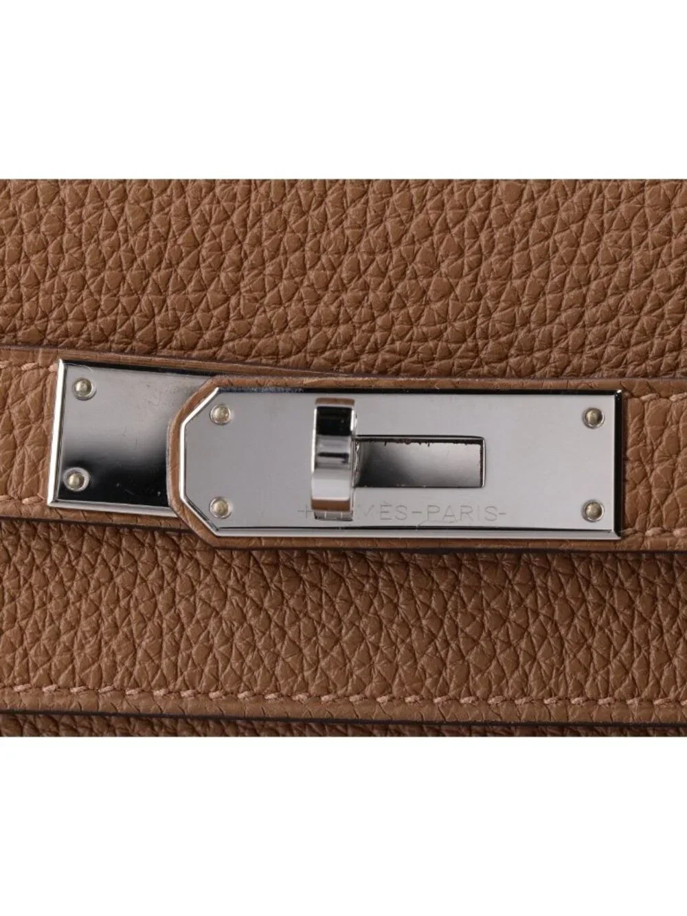 Hermes Halzan Togo Kelly Depeche 25 Clutch